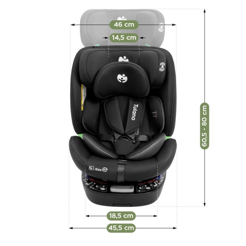 Automobilio sėdynė Loom 35 Black