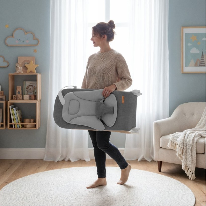Moon 50 supamoji kėdė Grey Moon 50 supamoji kėdė Grey
