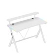 Hero 1.9 RGB White žaidimų stalas 120 cm Hero 1.9 RGB White žaidimų stalas 120 cm