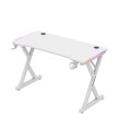 Hero 2.3 RGB White žaidimų stalas 120 cm Hero 2.3 RGB White žaidimų stalas 120 cm