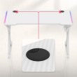 Hero 2.3 RGB White žaidimų stalas 120 cm Hero 2.3 RGB White žaidimų stalas 120 cm