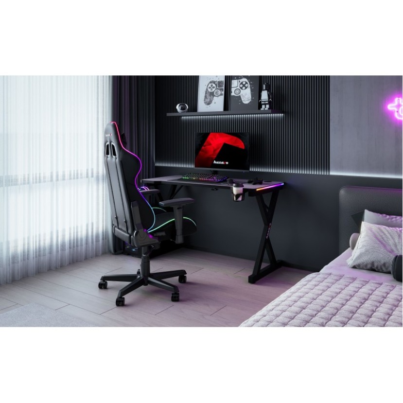 Hero 2.3 RGB žaidimų stalas 120 cm Hero 2.3 RGB žaidimų stalas 120 cm