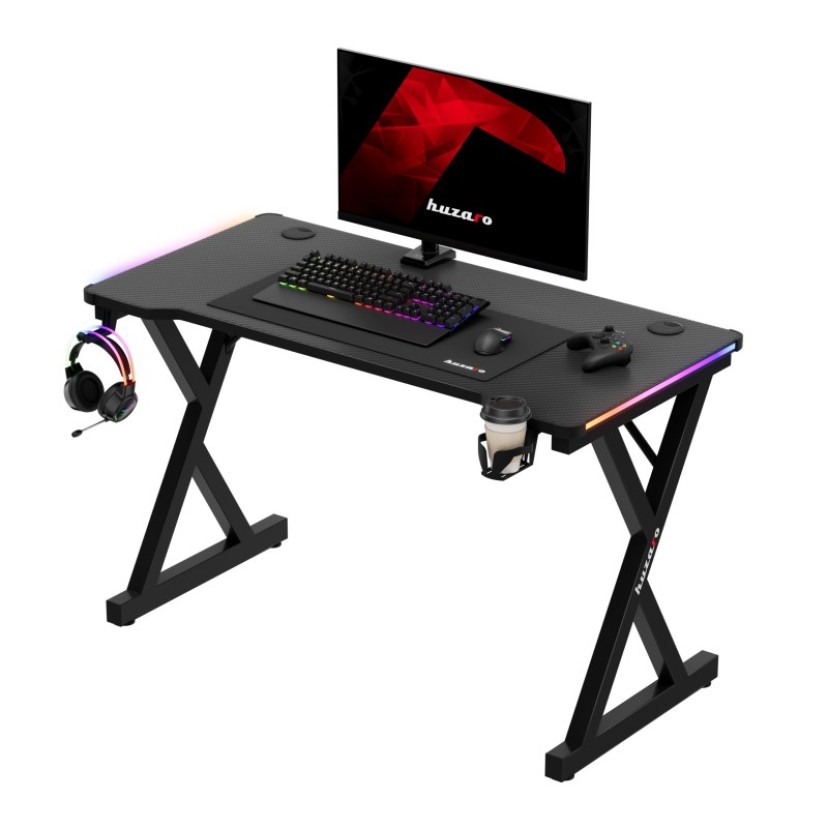 Hero 2.3 RGB žaidimų stalas 120 cm Hero 2.3 RGB žaidimų stalas 120 cm
