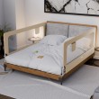Apsauginis lovos turėklas 30 smėlio spalvos 200 cm