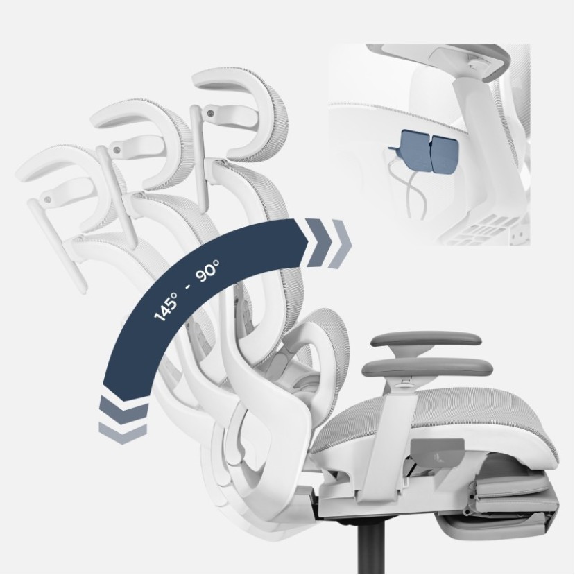 Ergonominė kėdė Expert 9.3 Grey Ergonominė kėdė Expert 9.3 Grey