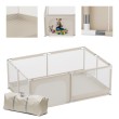 Vaikiška žaidimų aikštelė Cozy 22 Beige - 180 cm Vaikiška žaidimų aikštelė Cozy 22 Beige - 180 cm