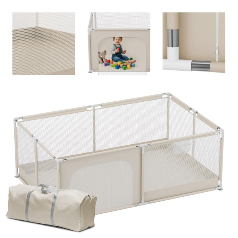 Vaikiška žaidimų aikštelė Cozy 22 Beige - 180 cm Vaikiška žaidimų aikštelė Cozy 22 Beige - 180 cm