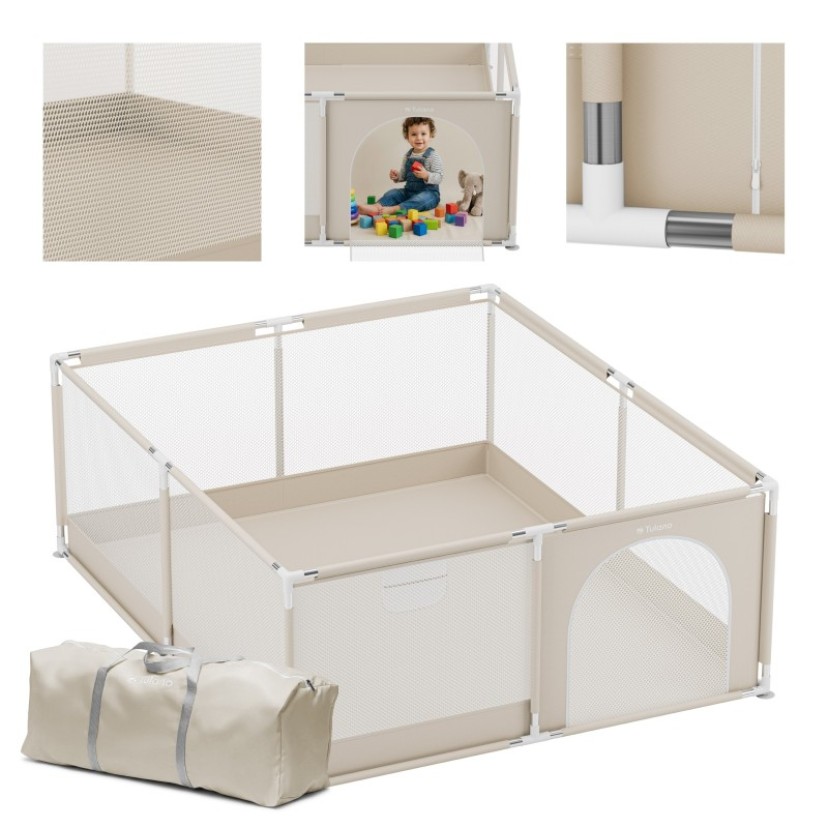 Kūdikių lovytė "Cozy 25 Beige" - 150 cm
