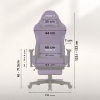 Žaidimų kėdė Force 5.7 Purple Žaidimų kėdė Force 5.7 Purple