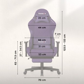 Žaidimų kėdė Force 5.7 Purple Žaidimų kėdė Force 5.7 Purple