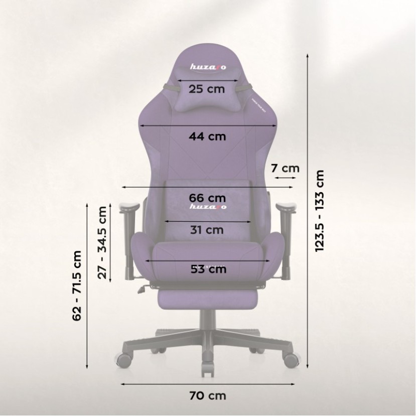 Žaidimų kėdė Force 5.7 Purple Žaidimų kėdė Force 5.7 Purple