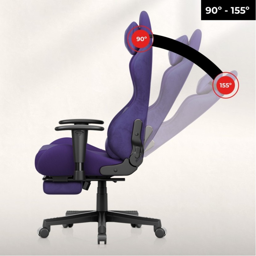 Žaidimų kėdė Force 5.7 Purple Žaidimų kėdė Force 5.7 Purple