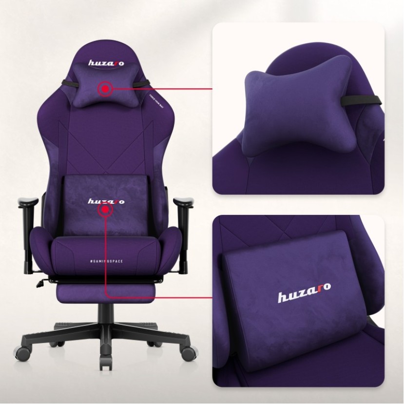 Žaidimų kėdė Force 5.7 Purple Žaidimų kėdė Force 5.7 Purple