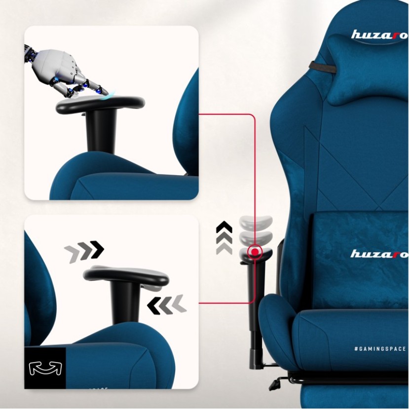 Žaidimų kėdė Force 5.7 Blue Žaidimų kėdė Force 5.7 Blue