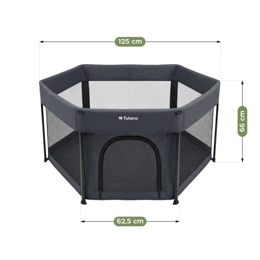 Kūdikių lovytė Cozy 30 Graphite