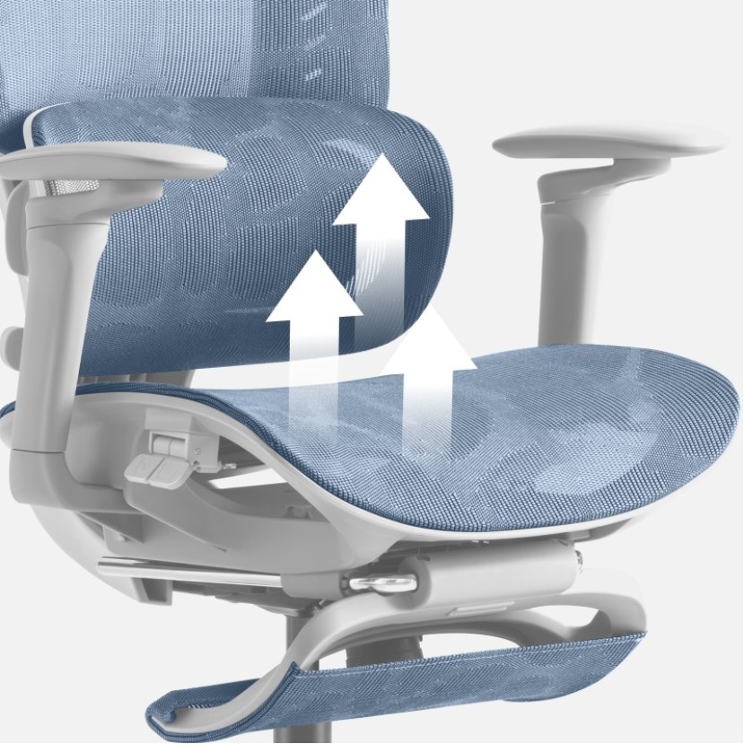 Masažinė biuro kėdė Visioner 8.3 Grey