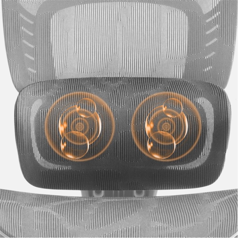 Masažinė biuro kėdė Visioner 8.3 Grey
