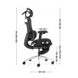 Biuro kėdė su masažu Visioner 8.3 Black Biuro kėdė su masažu Visioner 8.3 Black