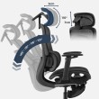 Biuro kėdė su masažu Visioner 8.3 Black Biuro kėdė su masažu Visioner 8.3 Black