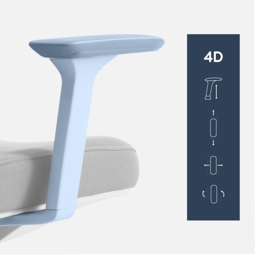 Biuro kėdė su masažu Visioner 6.1 Grey Biuro kėdė su masažu Visioner 6.1 Grey