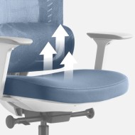 Biuro kėdė su masažu Visioner 6.1 Grey Biuro kėdė su masažu Visioner 6.1 Grey