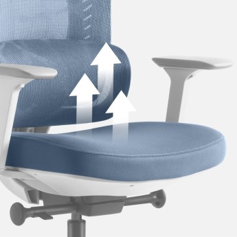 Biuro kėdė su masažu Visioner 6.1 Grey Biuro kėdė su masažu Visioner 6.1 Grey