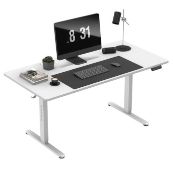 Elektrinis stalas Leader 7.6 White 160 cm