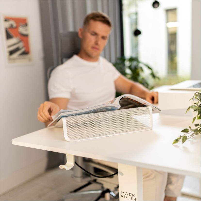 Elektrinis stalas Leader 7.6 White 160 cm Elektrinis stalas Leader 7.6 White 160 cm