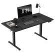Elektrinis rašomasis stalas Leader 7.6 Black 160 cm Elektrinis rašomasis stalas Leader 7.6 Black 160 cm