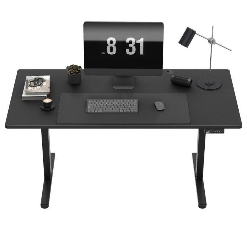 Elektrinis rašomasis stalas Leader 7.6 Black 160 cm Elektrinis rašomasis stalas Leader 7.6 Black 160 cm