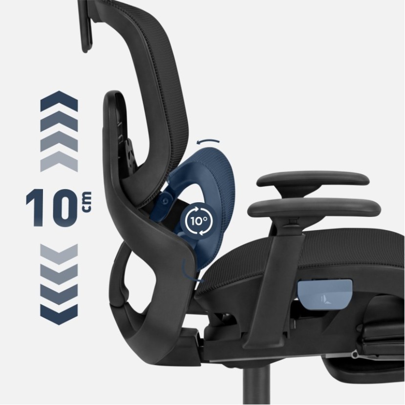 Ergonominė biuro kėdė Expert 9.3 Black Ergonominė biuro kėdė Expert 9.3 Black