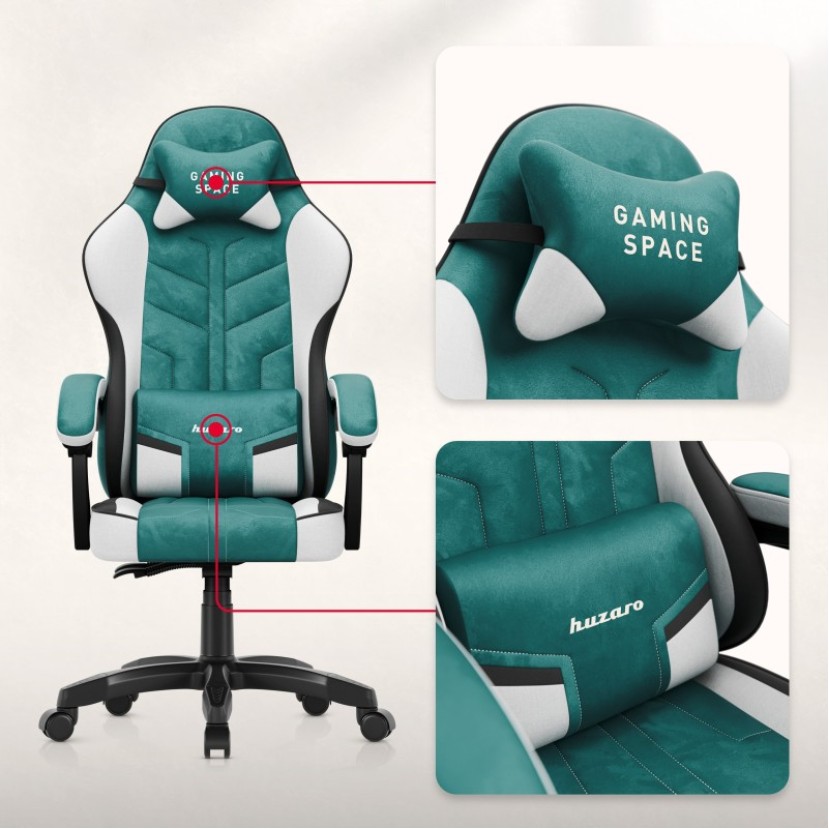 Žaidimų kėdė Force 2.7 Green Žaidimų kėdė Force 2.7 Green