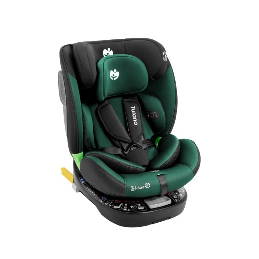 Fotelik samochodowy obrotowy Loom 35 Black Green
