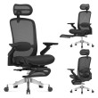 Ergonominė kėdė su masažo funkcija Leadpro 8.7 Black