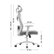 Ergonominė biuro kėdė Manager 2.6 Grey Ergonominė biuro kėdė Manager 2.6 Grey