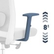 Ergonominė biuro kėdė Manager 2.6 Grey Ergonominė biuro kėdė Manager 2.6 Grey