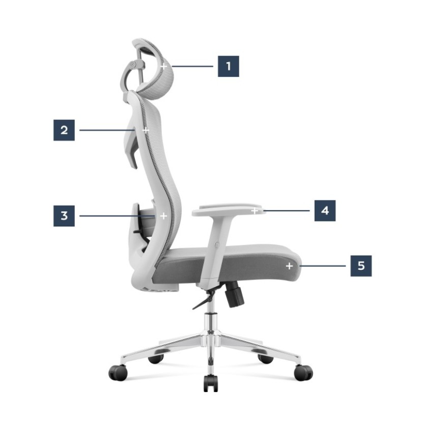 Ergonominė biuro kėdė Manager 2.6 Grey Ergonominė biuro kėdė Manager 2.6 Grey