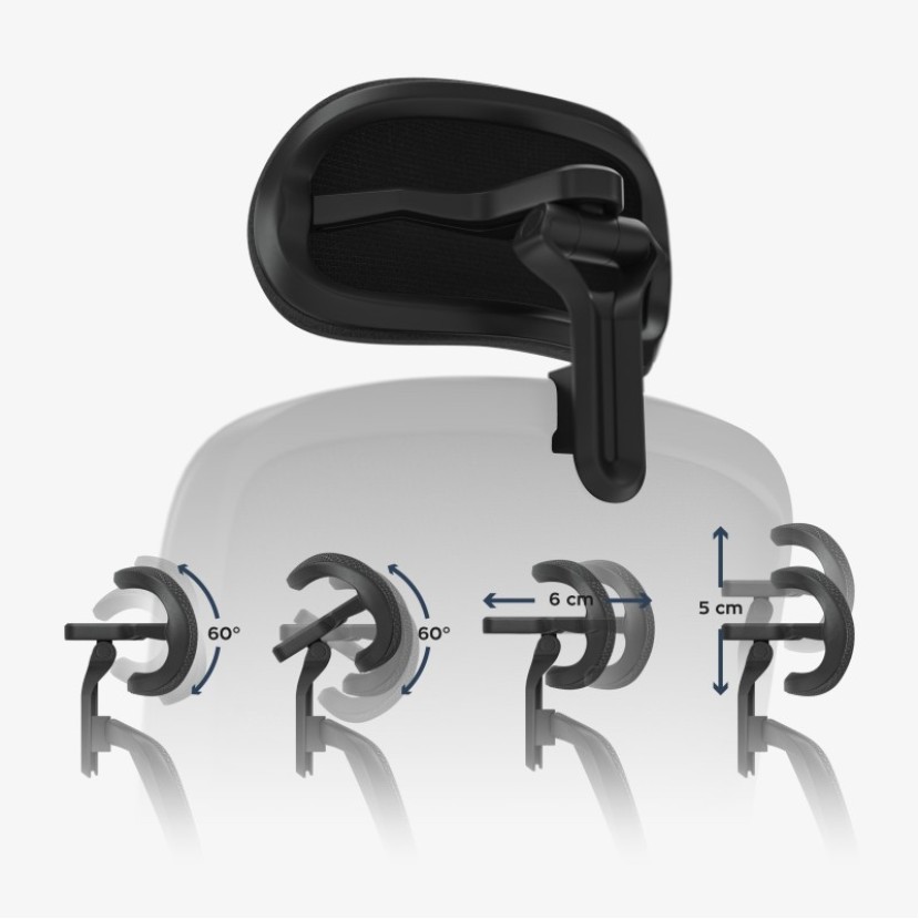 Ergonominė kėdė su masažine funkcija Leadpro 6.0 Black Ergonominė kėdė su masažine funkcija Leadpro 6.0 Black