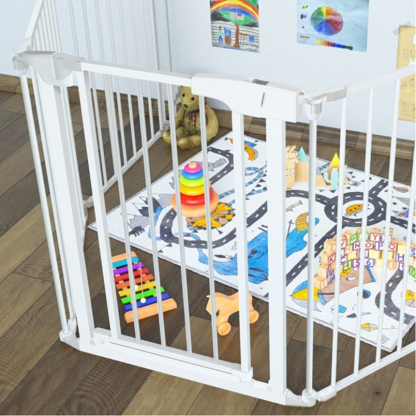 2-in-1 Guardian 6.0 White 340 cm barjeras
