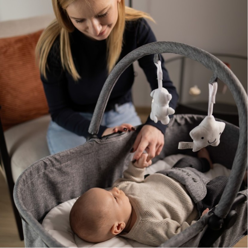 Supamoji kėdė "4 viename" Moon 35 Grey Supamoji kėdė "4 viename" Moon 35 Grey