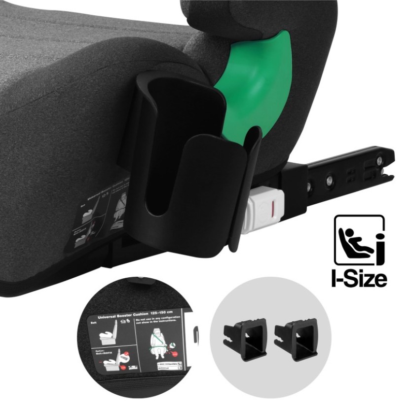 Cabby 35 Grey automobilinė kėdutė Cabby 35 Grey automobilinė kėdutė