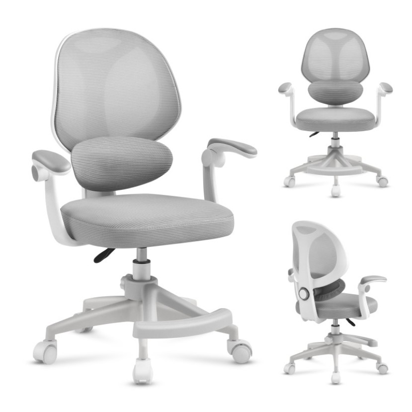 Vaikiška ergonominė kėdė Junior 4.5 Grey Vaikiška ergonominė kėdė Junior 4.5 Grey