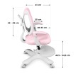 Vaikiška kėdė Junior 4.6 Pink Vaikiška kėdė Junior 4.6 Pink