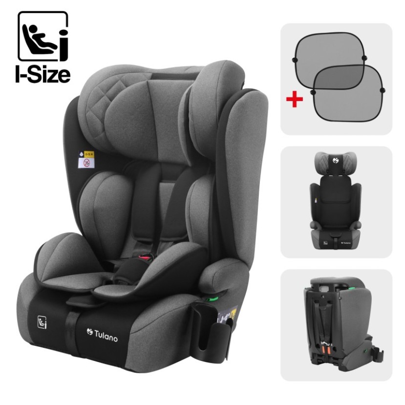 Automobilinė kėdutė Zooma 25 Grey-Black