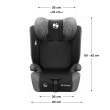 Automobilinė kėdutė Zooma 25 Grey-Black