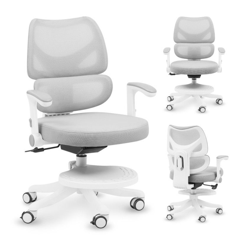 Vaikiška ergonominė kėdė Junior 5.3 Grey Vaikiška ergonominė kėdė Junior 5.3 Grey