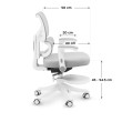 Vaikiška ergonominė kėdė Junior 5.3 Grey Vaikiška ergonominė kėdė Junior 5.3 Grey