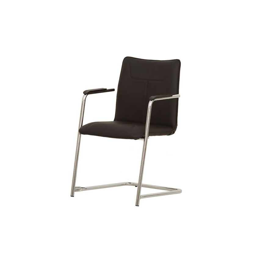 Biuro kėdė DESILVA arm chrome (BOX-2)