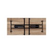 Konferencinis stalas Fold Black 160x80 cm