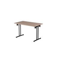 Konferencinis stalas Fold Black 160x80 cm